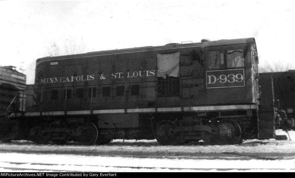 MSTL Alco HH600 #D-939 - Minneapolis & St Louis Rwy